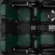 Чехлы на сидения Ромб зелёная экокожа с перфорацией на Sport