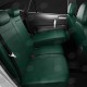 Чехлы на сидения зелёная экокожа с перфорацией вариант 2, на седан, универсал артикул AU01-0211-EC35