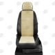 Чехлы на сидения бежевая алькантара с перфорацией, на седан, универсал артикул VW28-0603-EC40