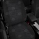 Чехлы на сидения жаккард рельсы, на седан артикул MB17-0301-JK2
