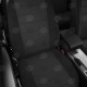 Чехлы на сидения жаккард квадрат, на фургон артикул VW28-1319-JK3