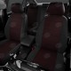 Чехлы на сидения жаккард красная точка, на седан артикул MB17-0402-JK6