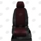 Чехлы на сидения жаккард красная точка, на седан артикул BW02-0301-JK6