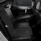 Чехлы на сидения чёрный креп и экокожа, на минивэн артикул VW28-1306-KK1