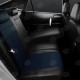 Чехлы на сидения жаккард синяя точка и экокожа, на лифтбек артикул VW28-0106-KK5