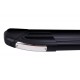 Пороги алюминиевые Brilliant чёрные на короткую базу для Ford Tourneo/Transit Custom 2013-2023 артикул F0TC.46.2116
