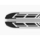 Пороги алюминиевые Corund на короткую базу для Citroen SpaceTourer/Peugeot Traveller 2018-2023 артикул PEEX.53.0005