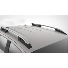 Рейлинги на крышу Falcon без поперечины серебристые  для Toyota Hilux 2015-2015