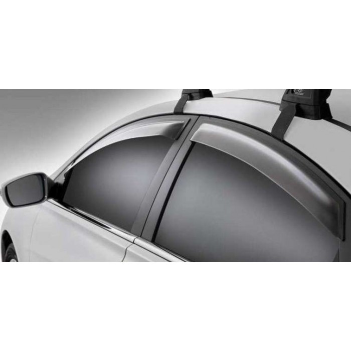 Дефлекторы окон EGR темные 4 штуки для Hyundai Sonata 2009-2014