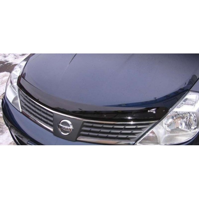 Дефлектор капота EGR BReeze темный для Nissan Tiida 2008-2014