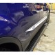 Пороги алюминиевые Almond Black для Ford Connect 2014-2022 артикул 02.ALM.01.15.S