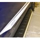 Пороги алюминиевые Dolunay Black для Mitsubishi Pajero Sport 2008-2016 артикул 23.DLM.03.07.S