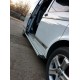 Пороги алюминиевые Maya вариант 3 для Subaru Forester 2013-2018 артикул 31.MYM.11.13.V-3