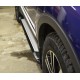 Пороги алюминиевые Rainbow для Volvo XC60 2008-2017 артикул 36.GKM.02.09.G