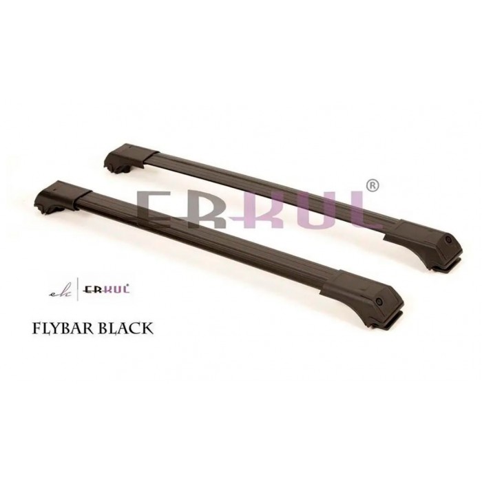 Багажные поперечины Flybar V2 чёрные для Hyundai Santa Fe 2012-2023