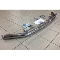 Защита передняя двойная 70-42 мм для Toyota Land Cruiser Prado 150 2009-2017