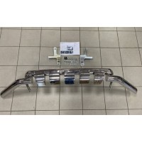Защита переднего бампера Grunder 76 мм для Toyota Land Cruiser Prado 150 2009-2017