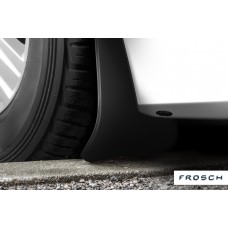 Брызговики передние Frosch Autofamily премиум 2 штуки на седан для Nissan Sentra № FROSCH.36.52.F10