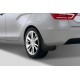 Брызговики задние Autofamily премиум 2 штуки на седан Frosch для Lada Vesta 2015-2021