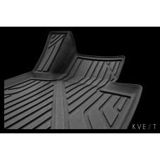 Коврики KVEST 3D в салон полистар, серо-чёрные, 5 шт для Lexus LX-570/450d № KVESTLEX00002Kg