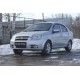 Защитная сетка решетки переднего бампера Русская артель для Chevrolet Aveo 2006-2012