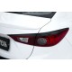 Накладки на задние фонари (реснички) Русская артель для Mazda 3 2013-2016