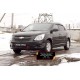 Защитная сетка решетки переднего бампера Русская артель для Chevrolet Cobalt 2013-2016