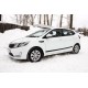 Молдинги на двери комплект глянец вариант 2 Русская артель для Kia Rio 2011-2017