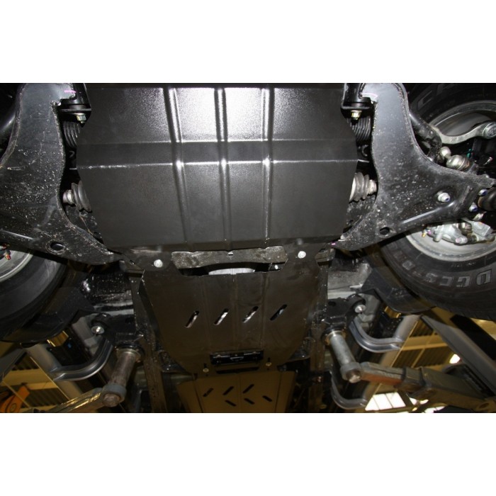 Защита КПП Autofamily для 3,0 бензин АКПП для Mitsubishi Pajero Sport/L200 2006-2016