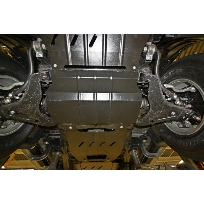 Защита картера Autofamily для 3,0 бензин/2,5 дизель МКПП/АКПП для Mitsubishi Pajero Sport/L200 2006-2016