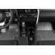 Коврики KVEST 3D в салон полистар, серые 4 шт для Lexus RX-200t 2015-2021