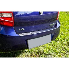 Накладка на задний бампер ABS-пластик для Lada Granta № NLG-035602