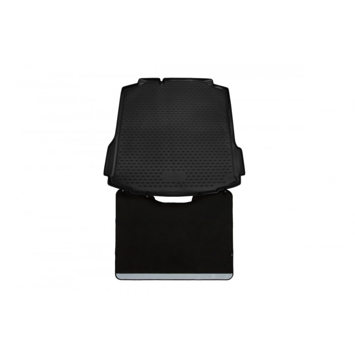 Коврик в багажник Element Econom с функцией защиты бампера полиуретан для Skoda Rapid 2012-2021