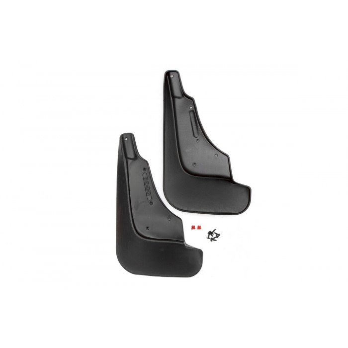 Брызговики передние Autofamily эконом 2 штуки для Renault Duster 2011-2015