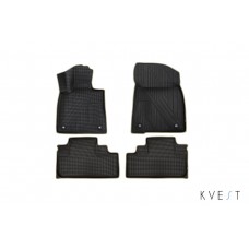Коврики KVEST 3D в салон полистар, черный, бежевый для Lexus RX-200t № KVESTLEX00001K2