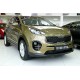 Накладки на передние фары (реснички) Русская артель для Kia Sportage 2016-2021