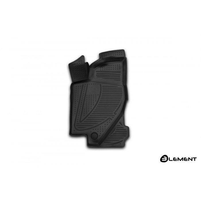 Коврик 3D в салон Element передний левый полиуретан 1 штука для Lada Granta 2011-2021
