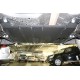 Защита картера Autofamily для 2,0/2,4/3,0 бензин АКПП для Mitsubishi Outlander 2012-2021