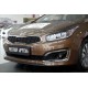 Накладки на передние фары (реснички) Русская артель для Kia Ceed 2015-2018