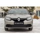 Зимняя заглушка решетки переднего бампера Русская артель для Renault Logan 2015-2022