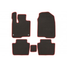 Коврик в салон Klever EVA, красная окантовка 5 шт для Honda ZR-V 2022-2025