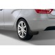 Брызговики задние Autofamily премиум 2 штуки на седан Frosch для Lada Vesta 2015-2021