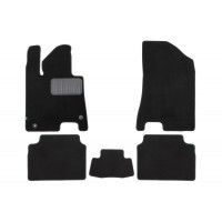 Коврики в салон Klever Premium текстиль, 5 шт для Kia K5 2020-2025