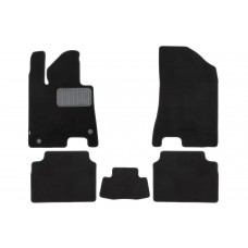 Коврики в салон Klever Premium текстиль, 5 шт для Kia K5 2020-2025