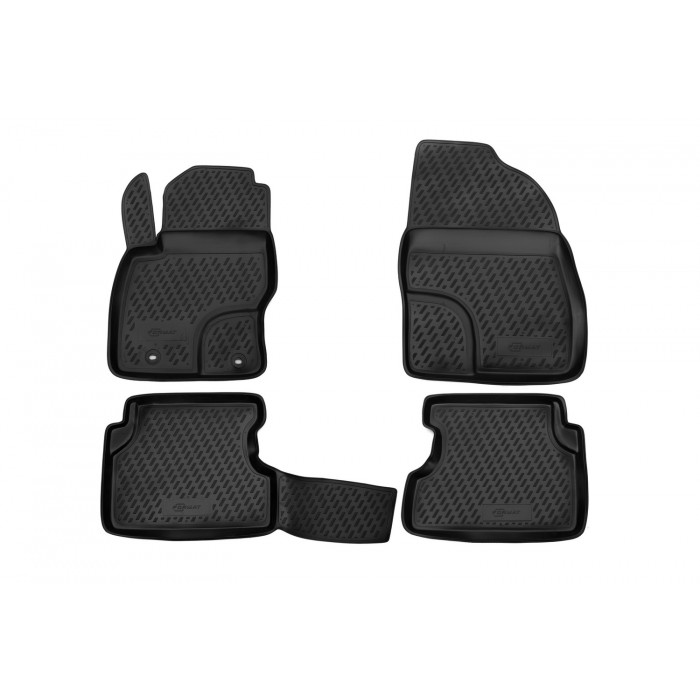 Коврики в салон 3D Format, полиуретан 4 шт для Ford Focus 2005-2011