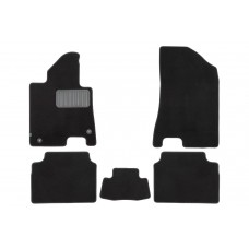 Коврики в салон Klever Premium текстиль, 5 шт для Kia K5 2020-2025