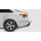 Фаркоп Leader Plus с порошковым покрытием, тип шара A для Opel Astra J/Chevrolet Cruze 2009-2015