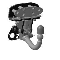 Фаркоп Bosal-Oris тип шара V для Toyota Land Cruiser 200/Lexus LX-570/LX-570 Sport 2007-2021