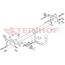 Фаркоп Steinhof тип шара A для Mercedes C-Class W206 2021-2024