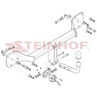 Фаркоп Steinhof тип шара A для Mercedes GLB-Class 2019-2024